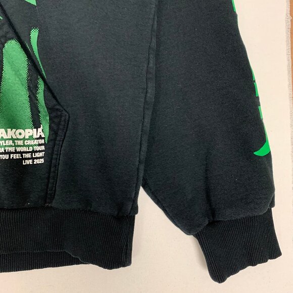 Tyler the Creator Chromakopia World Tour Black Green Hoodie XXL 2XL - Picture 4 of 16